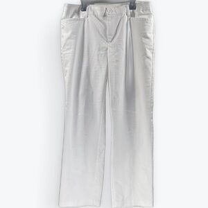 Christopher & Banks Elegant White Trousers 8 Short Slacks